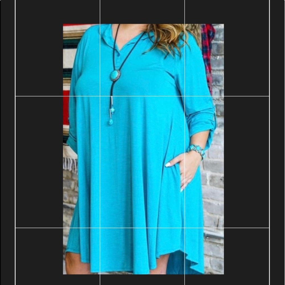 NWT Black Plus size swing dress